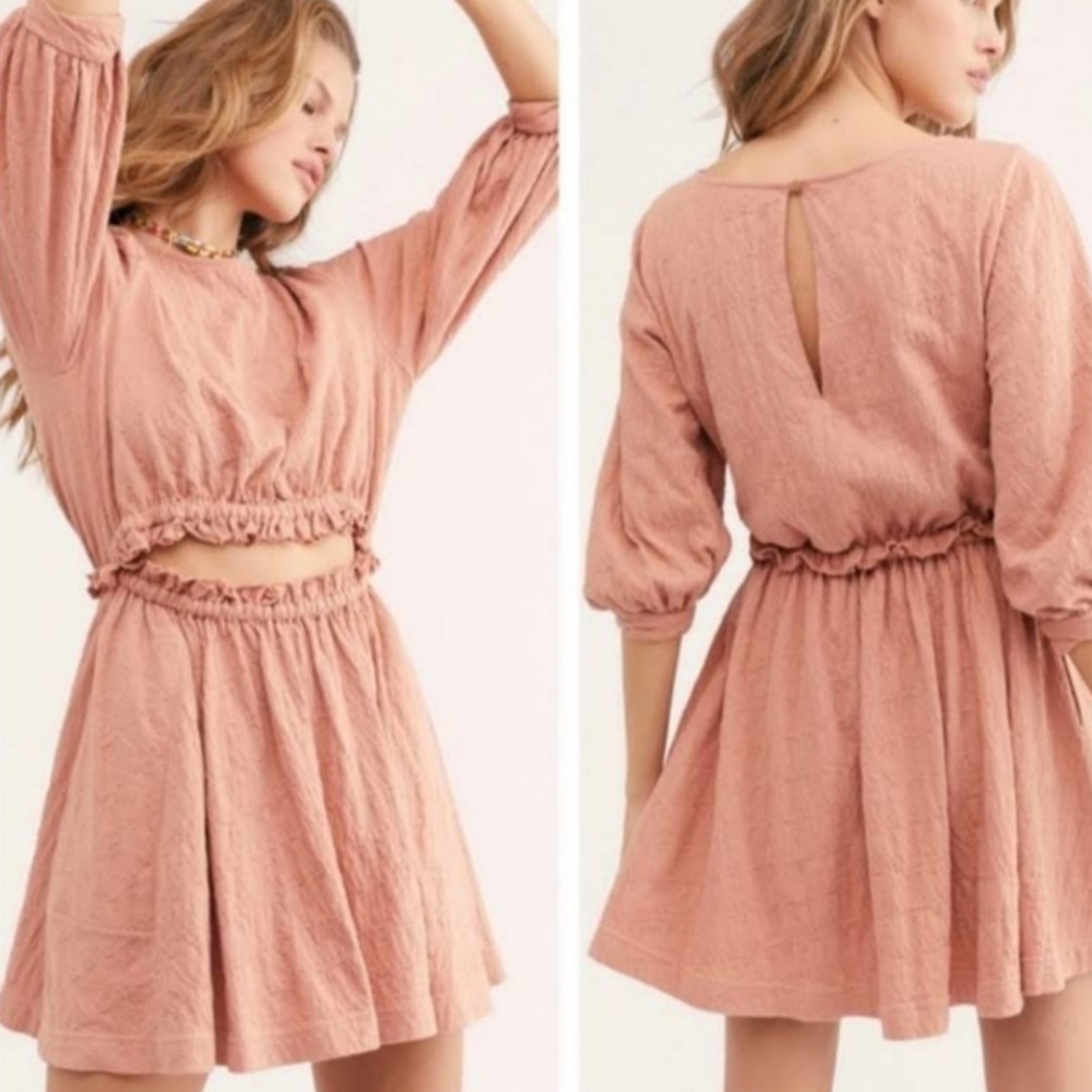 Free People Brentwood Mini Dress Size Large